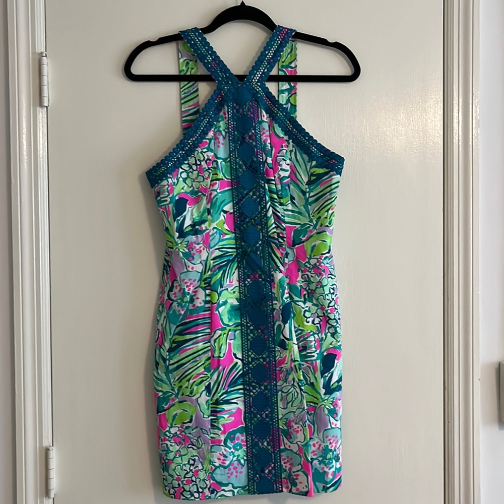 Lilly Pulitzer Vena Stretch Shift Early Bloomer NWT